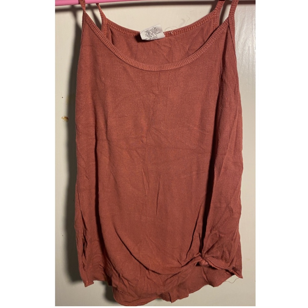 Full Tilt Terracotta Sleeveless Top